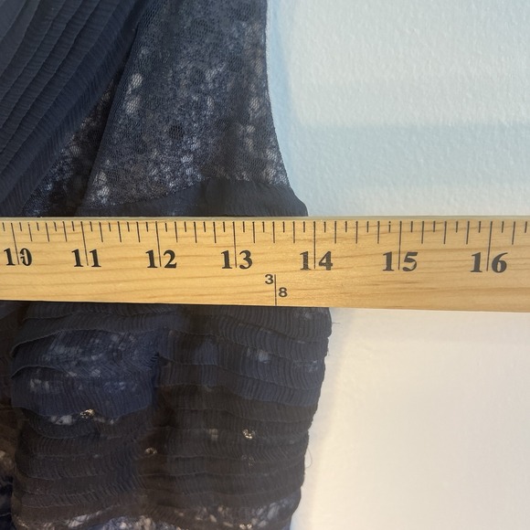 Vtg Mini Tadashi Shoji Silk Sleeveless Cocktail Dress 4 Sexy‎ Party Travel - Picture 13 of 14